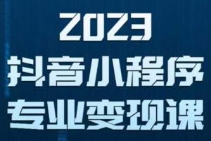 抖音小程序变现保姆级教程：0粉丝新号 无需实名 3天起号 第1条视频就有收入