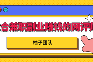 适合兼职副业赚钱的网评师，简单操作月入8000+