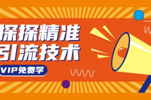 探探精准引流技术：探探上模拟器+探探做号方法+模拟器话术+视频演示